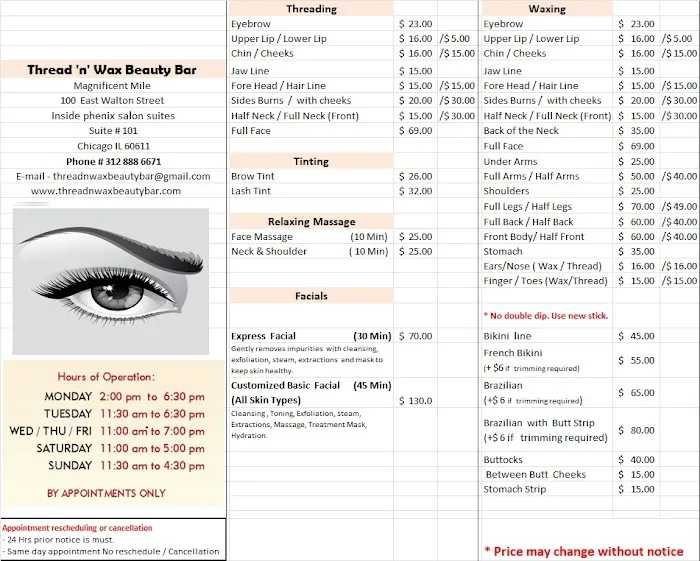 Thread 'n' Wax Beauty Bar Picture 4