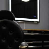 Gold Chair Barber Lounge. ico