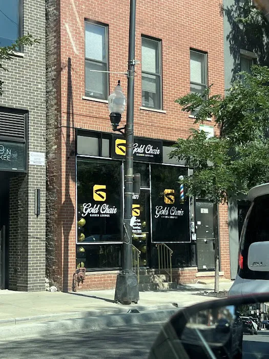Gold Chair barber lounge 2. Picture 5