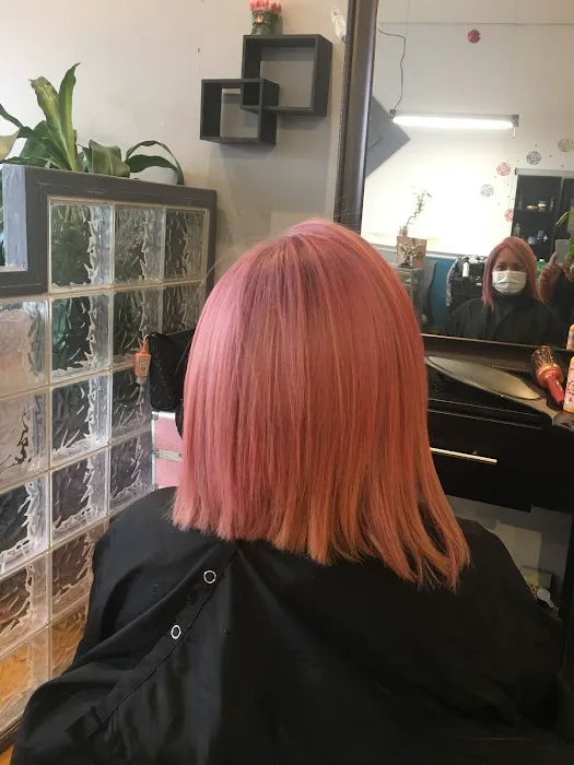 Garista's Pink And Blue Hair Studio Picture 2