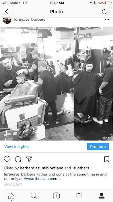Leroy Avenue Barbershop Picture 1