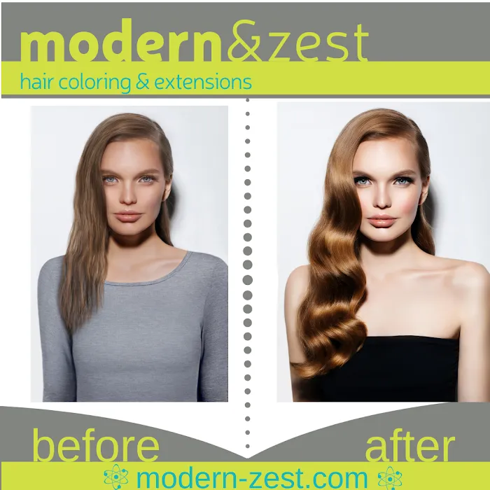 Modern & Zest Haircoloring and Hair Extensions Picture 2