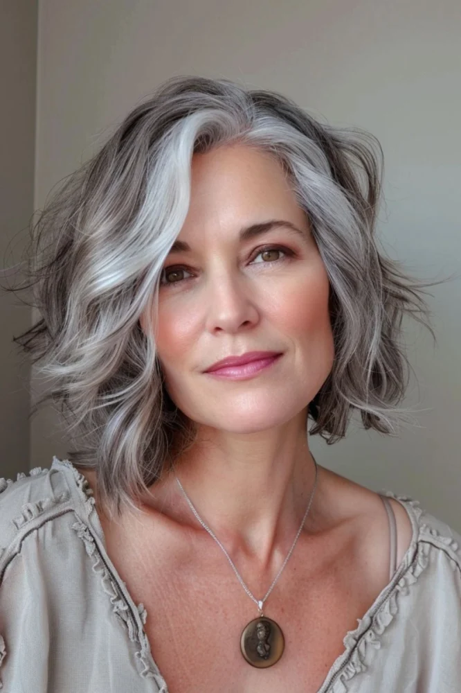 The Best Haircuts Near Me for Gray or Silver Hair That Feels Intentional