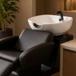 Salon Shampoo Bowl Comfort: Neck Support and Stop Signals