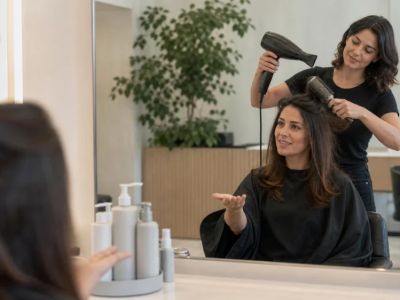 Salon Blow-Dry Plan: Heat, Tension, Products, and Finish