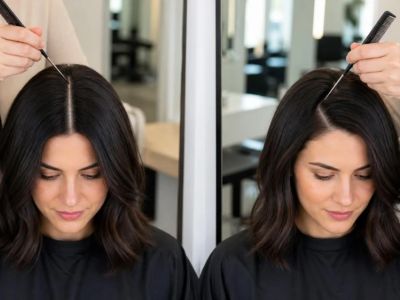 Changing Your Hair Part: Cowlick, Volume, and Training