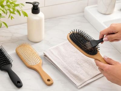 Hairbrush Cleaning: Remove Hair, Product, and Moisture
