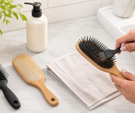 Hairbrush Cleaning: Remove Hair, Product, and Moisture