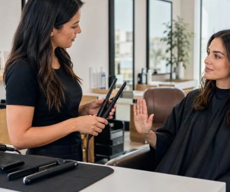Salon Hot Tool Comfort: Heat, Scalp, and Stop Signals