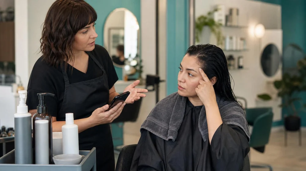Scalp Burning After Hair Color? Stop, Rinse, and Get Help
