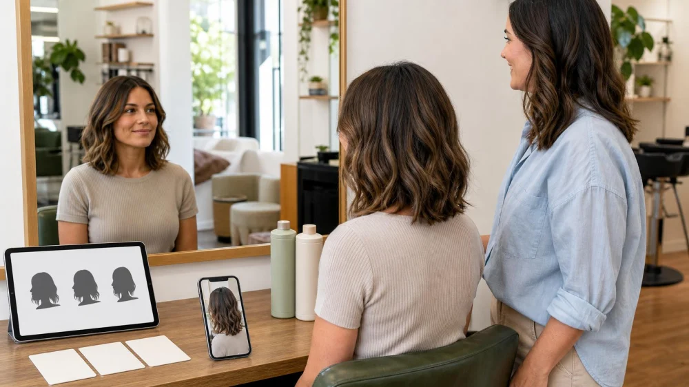 Salon Visit Record: Style Details, Products, and Next Steps