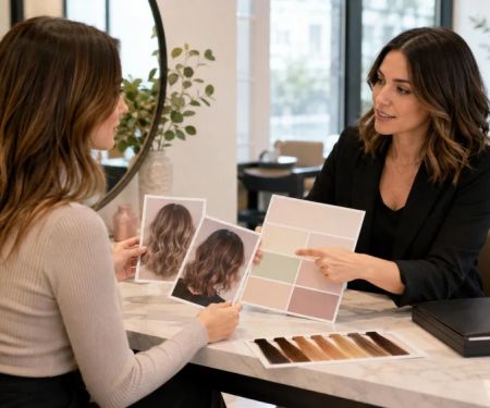 Salon Consultation Notes: Goals, Maintenance, and Limits