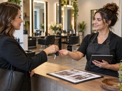 Hair Salon Access Handoff: Keys, Codes, Privacy, and Records