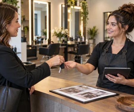 Hair Salon Access Handoff: Keys, Codes, Privacy, and Records