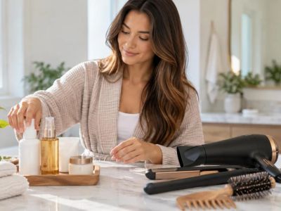 Heat Styling Temperature: Hair Condition, Tools, and Protection