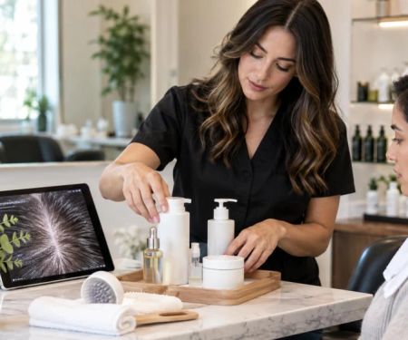Salon Scalp Consultation: Symptoms, Products, and Timing