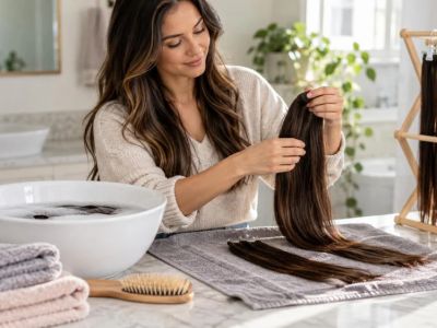 Hair Extension Care Plan: Washing, Drying, and Tension