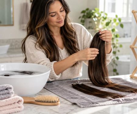 Hair Extension Care Plan: Washing, Drying, and Tension