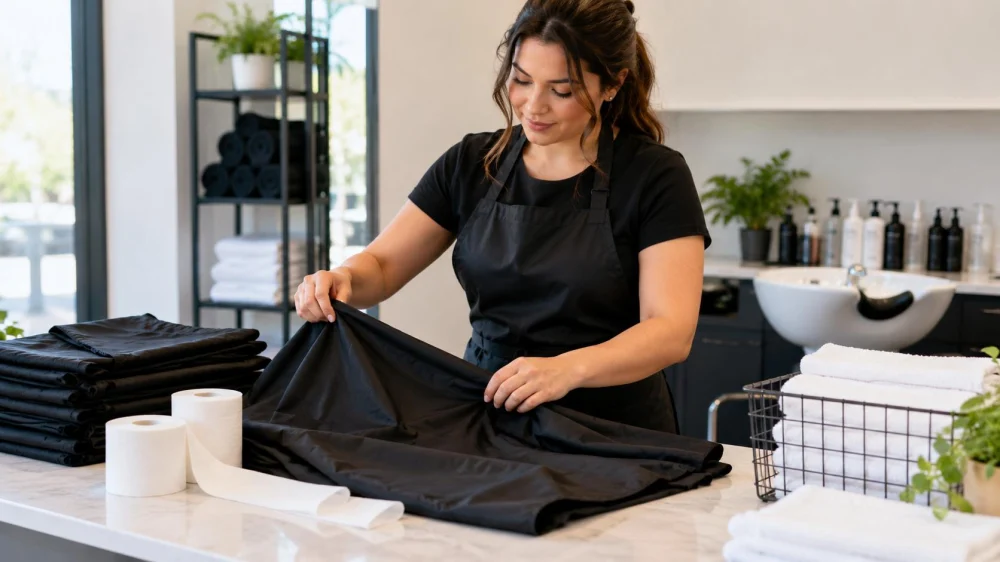 Salon Cape Hygiene: Neck Strip, Laundry, and Comfort