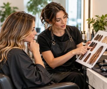 Salon Heat Styling Request: Temperature, Hair, and Finish