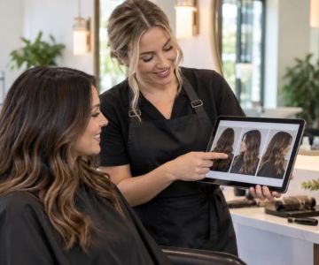 Hair Salon Appointment Photo File: Condition, Angles, and Dates