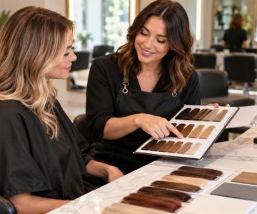 Hair Salon Material Sample Approval: Colour, Model, and Record